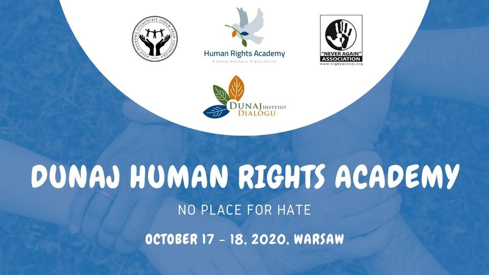 DUNAJ HUMAN RIGHTS ACADEMY ‘NO PLACE FOR HATE’