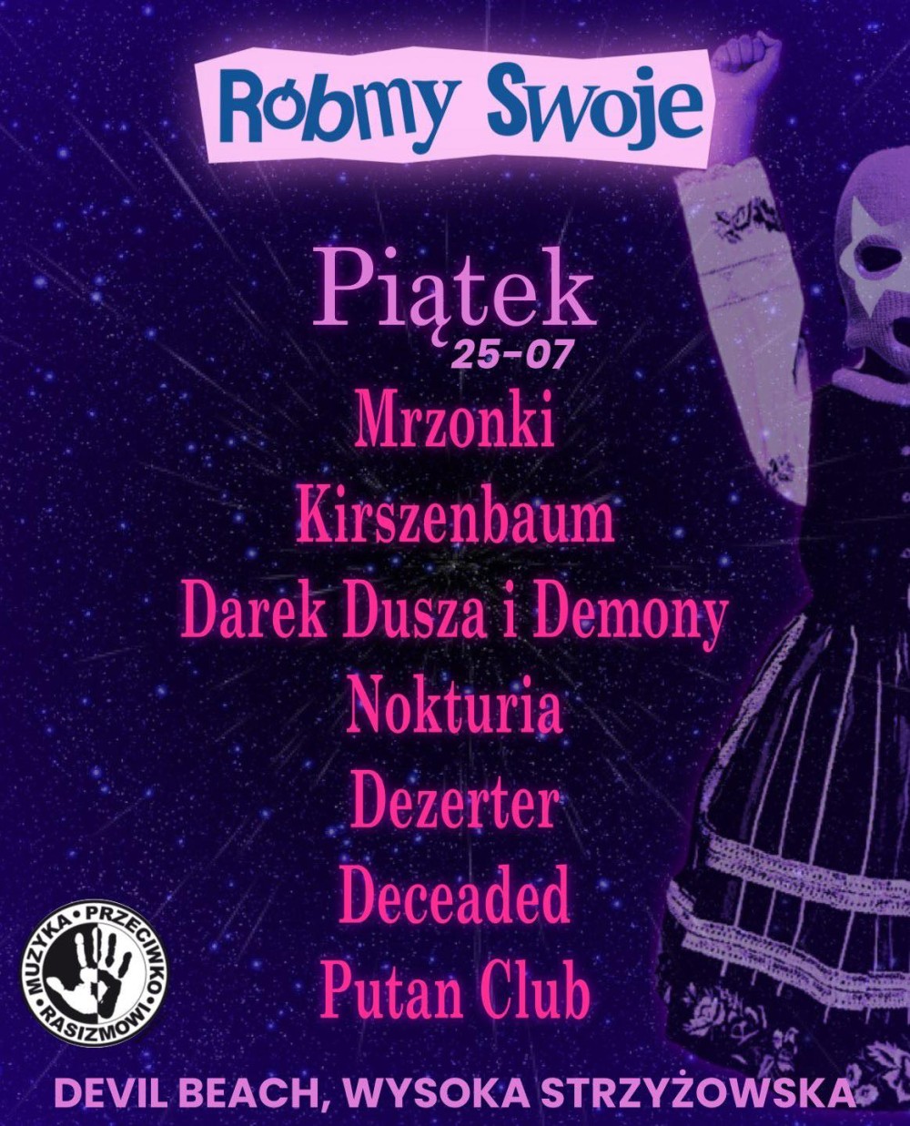 MUZYKA PRZECIWKO RASIZMOWI: RÓBMY SWOJE FESTIWAL