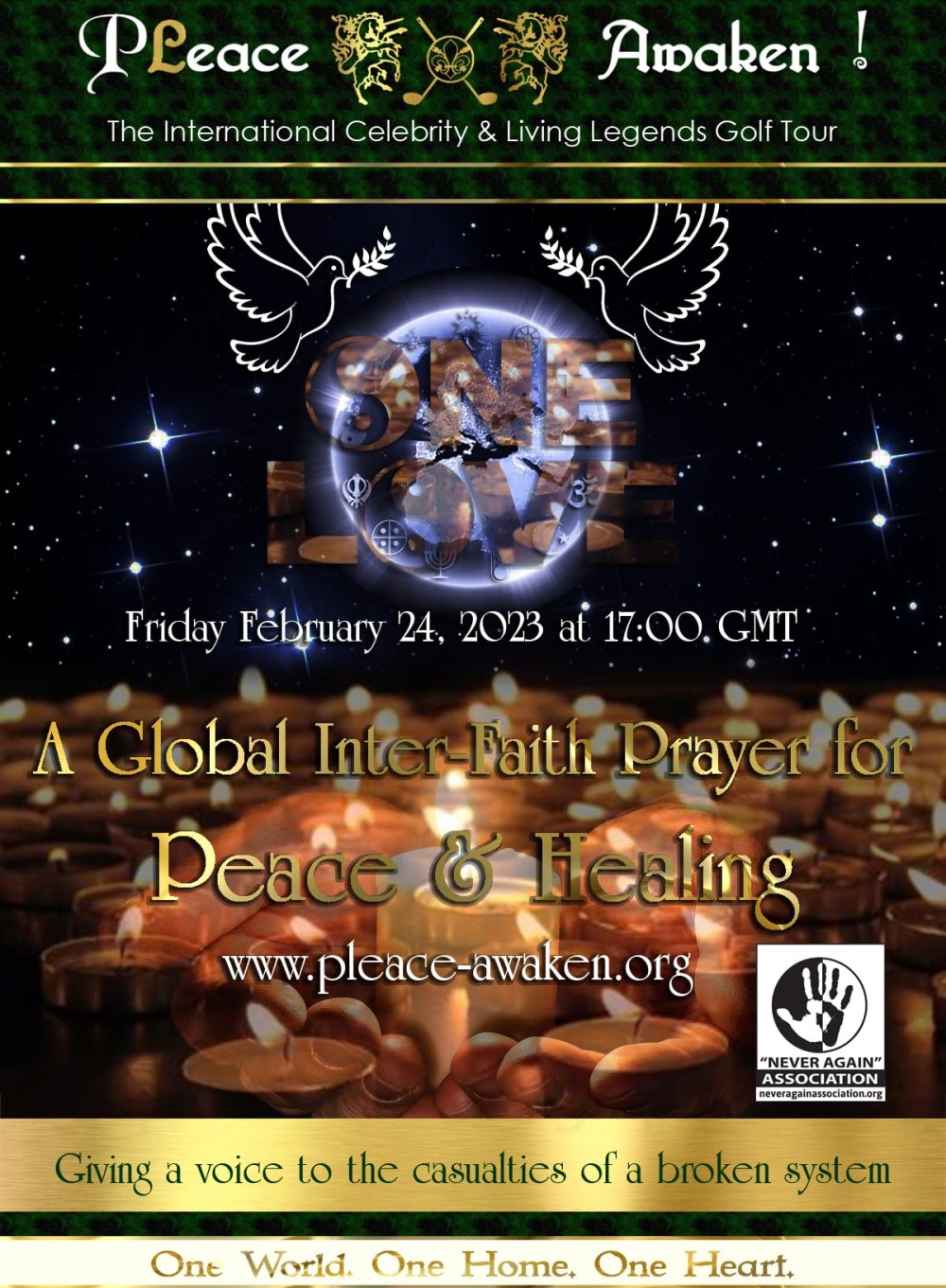 GLOBAL INTER-FAITH PRAYER FOR PEACE AND HEALING