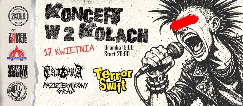 MUZYKA PRZECIWKO RASIZMOWI: CADAVRA, PAŹDZIERNIKOWY GRAD I TERROR SWIFT