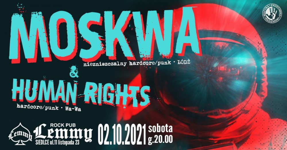 „MUZYKA PRZECIWKO RASIZMOWI”: KONCERT MOSKWY I HUMAN RIGHTS