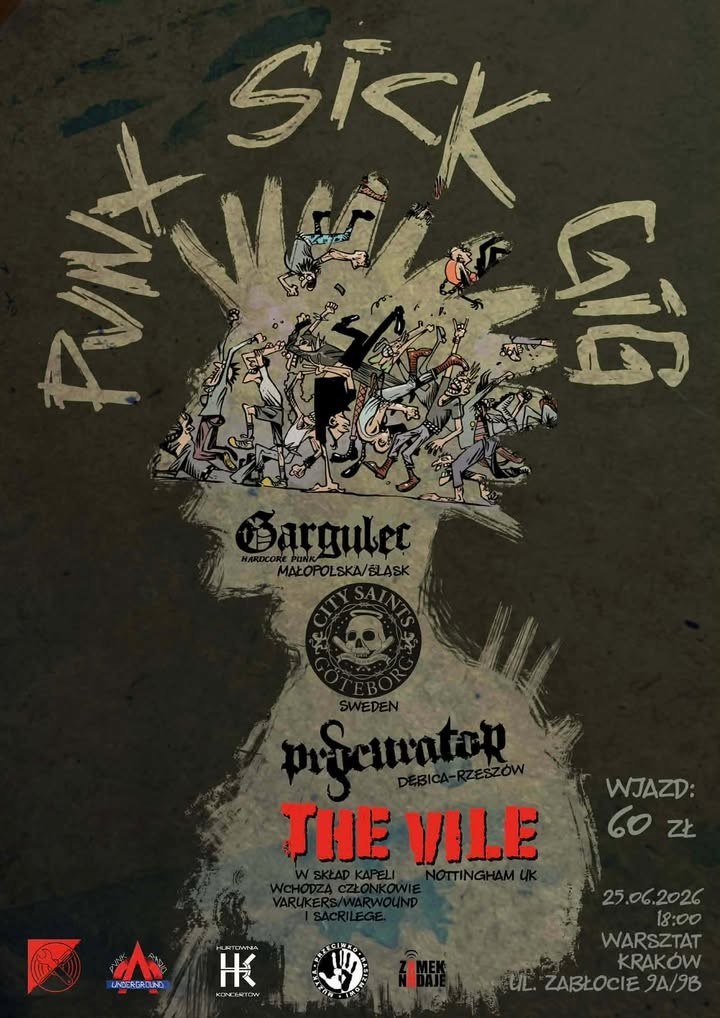 MUZYKA PRZECIWKO RASIZMOWI: PUNX SICK GIG W KRAKOWIE