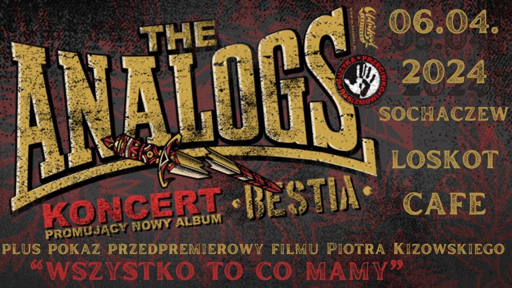 MUZYKA PRZECIWKO RASIZMOWI: KONCERT THE ANALOGS W SOCHACZEWIE