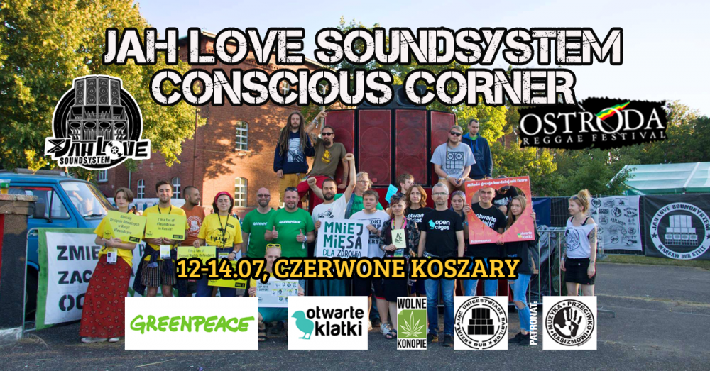 MUZYKA PRZECIWKO RASIZMOWI W STREFIE „JAH LOVE SOUNDSYSTEM CONSCIOUS CORNER”