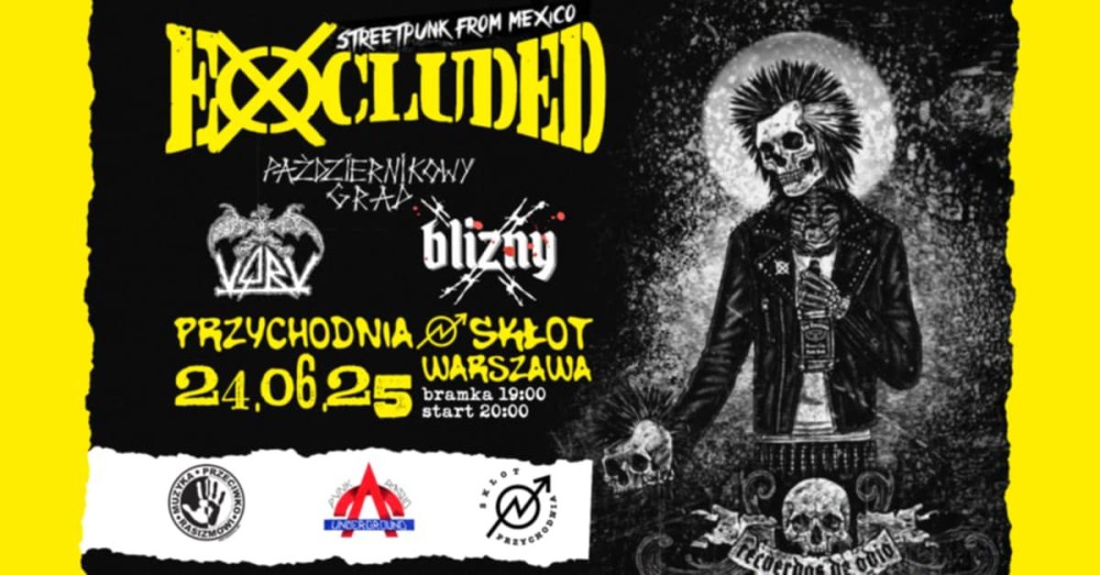 MUZYKA PRZECIWKO RASIZMOWI: EXCLUDED/PAŹDZIERNIKOWY GRAD/VQRV /BLIZNY