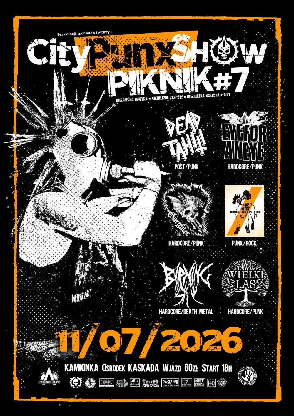 MUZYKA PRZECIWKO RASIZMOWI: CITY PUNX SHOW PIKNIK #7