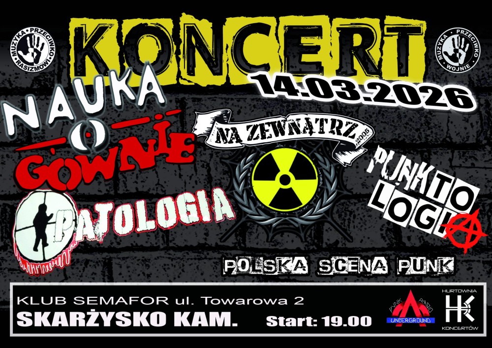 MUZYKA PRZECIWKO WOJNIE: PUNK W SEMAFORZE