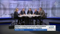 T. Wołek, P. Wroński, A. Stankiewicz i P. Lisicki w dyskusji o rasizmie (prow. M. Łaszcz): cytat ze Stowarzyszenia „NIGDY WIĘCEJ”, 7.01.2018.