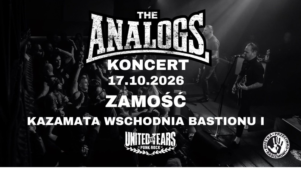 MUZYKA PRZECIWKO RASIZMOWI: THE ANALOGS W ZAMOŚCIU