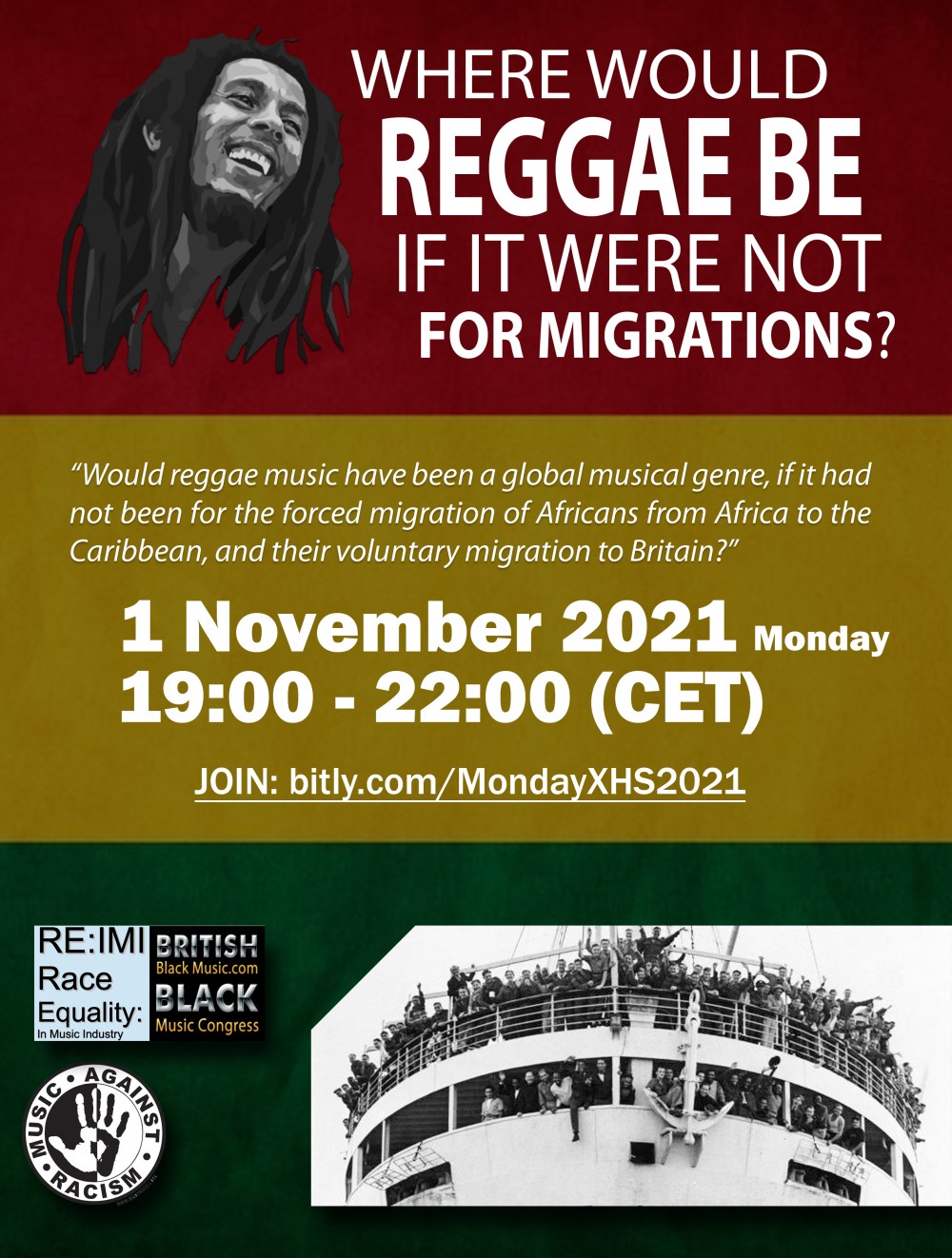 WHERE WOULD REGGAE BE IF IT WERE NOT FOR MIGRATION?