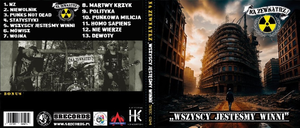 MUZYKA PRZECIWKO RASIZMOWI: NA ZEWNĄTRZ „WSZYSCY JESTEŚMY WINNI” (CD)