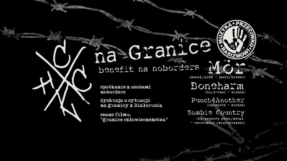 MUZYKA PRZECIWKO RASIZMOWI: SPOTKANIE I KONCERT BENEFITOWY „NO BORDERS”