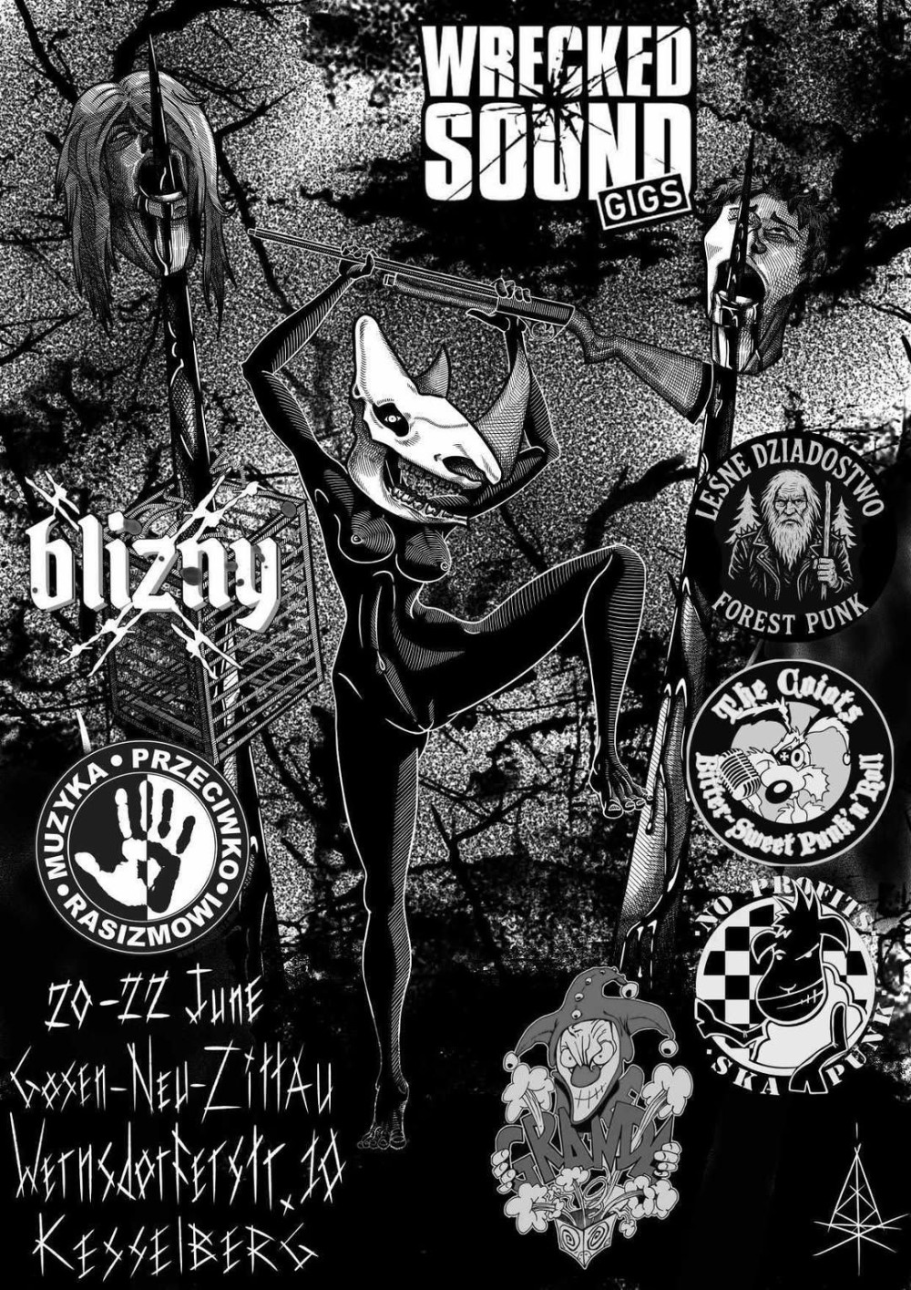 MUZYKA PRZECIWKO RASIZMOWI: KONCERT PUNKOWY W KESSELBERGU (NIEMCY)