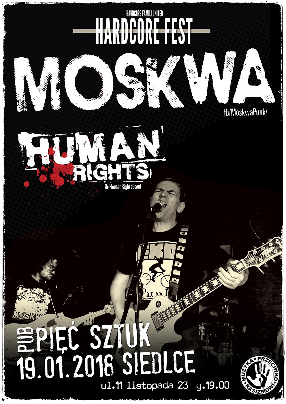 KONCERT MOSKWY I HUMAN RIGHTS W SIEDLCACH