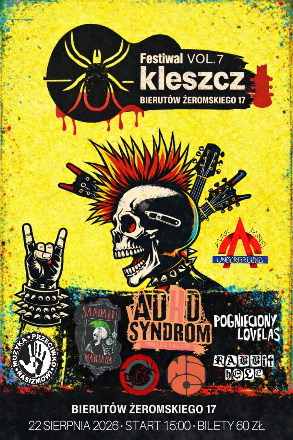 MUZYKA PRZECIWKO RASIZMOWI: FESTIWAL KLESZCZ