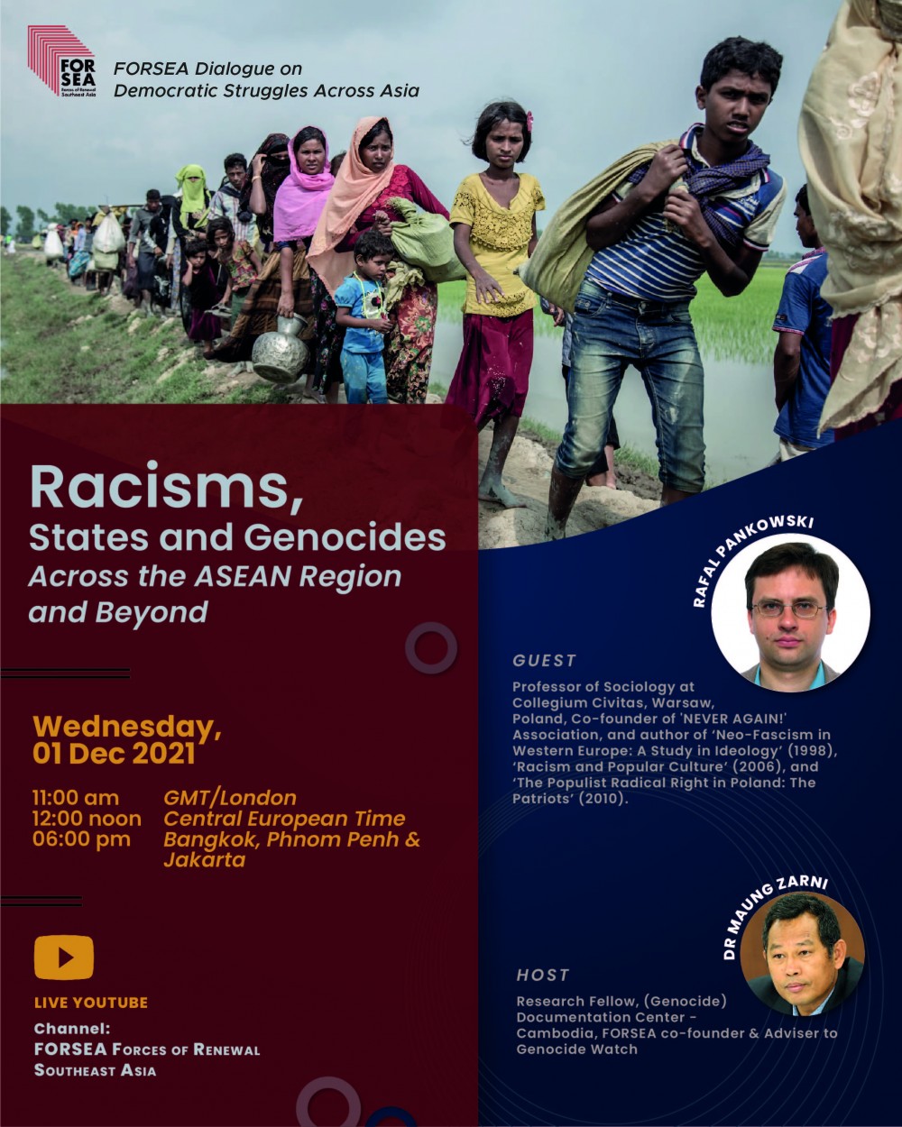 RACISMS, STATES AND GENOCIDES ACROSS THE ASEAN REGION AND BEYOND