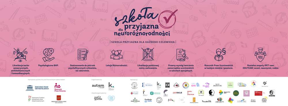 SZKOŁA PRZYJAZNA DLA NEURORÓŻNORODNOŚCI, SZKOŁA PRZYJAZNA DLA KAŻDEGO CZŁOWIEKA