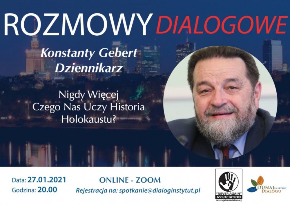 „NIGDY WIĘCEJ: CZEGO NAS UCZY HISTORIA HOLOKAUSTU”