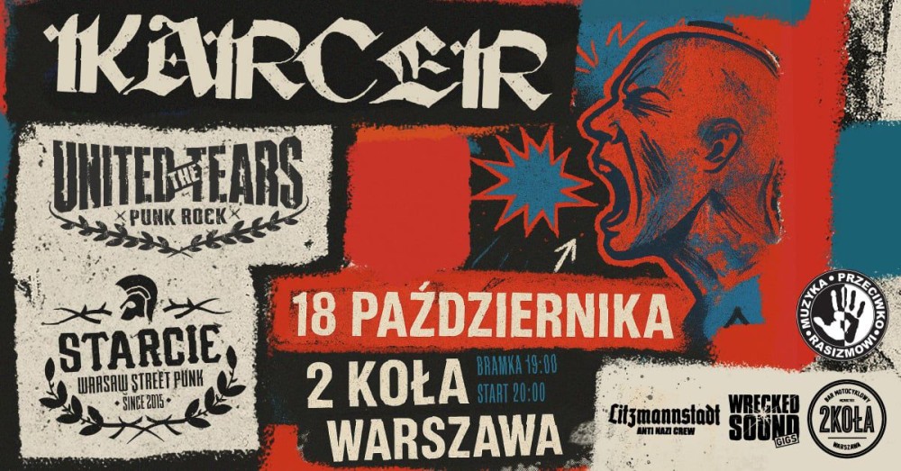 MUZYKA PRZECIWKO RASIZMOWI: STARCIE, KARCER I THE UNITED TEARS