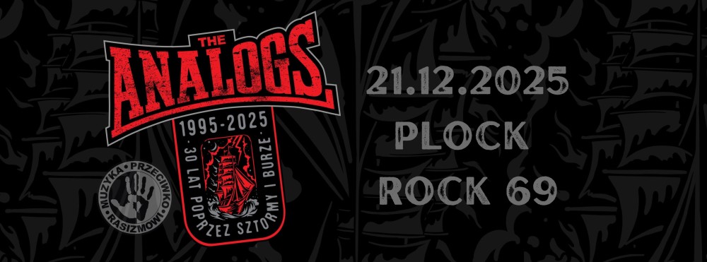 MUZYKA PRZECIWKO RASIZMOWI: KONCERT THE ANALOGS W PŁOCKU