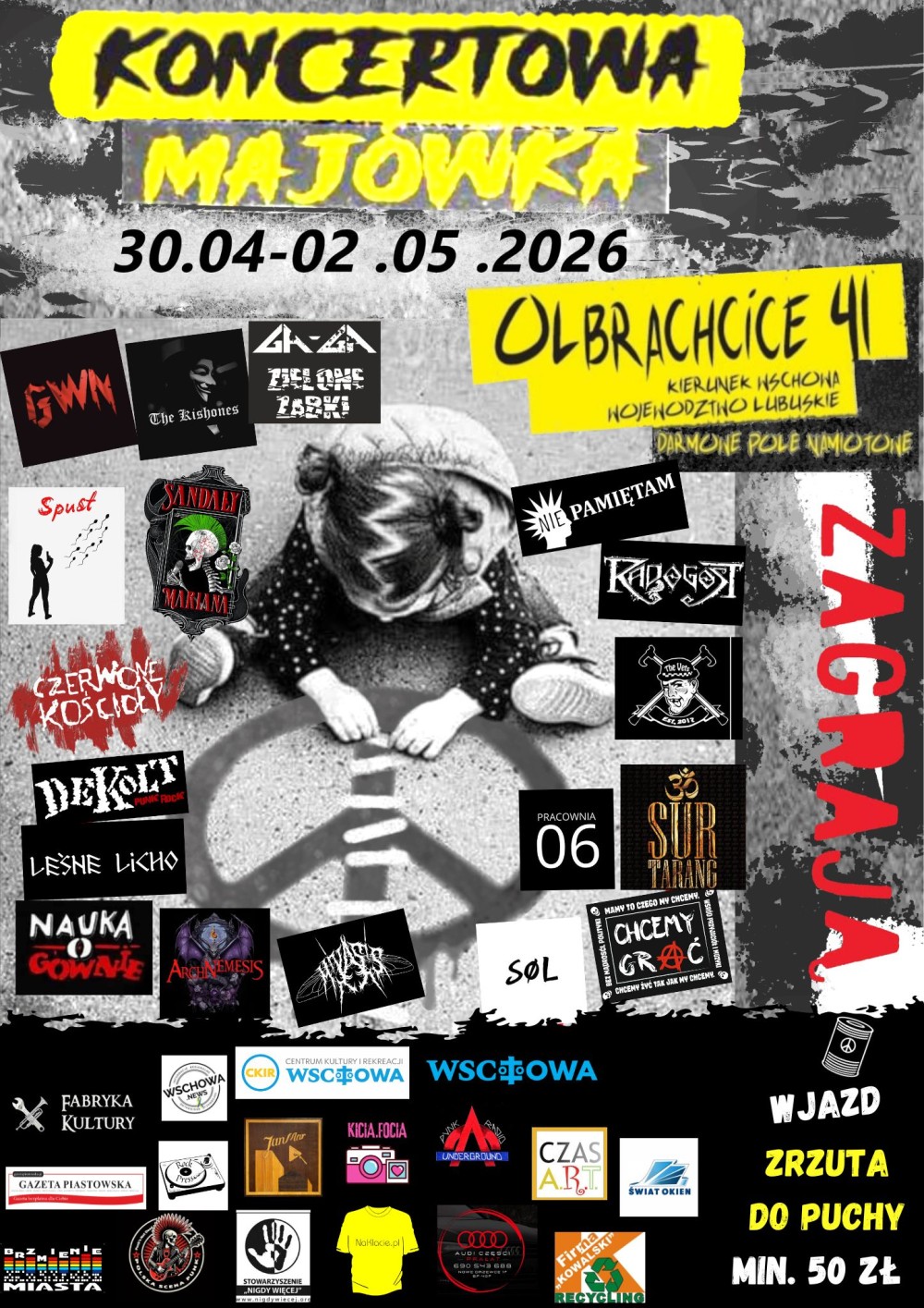 MUZYKA PRZECIWKO RASIZMOWI: KONCERTOWA MAJÓWKA W OLBRACHCICACH