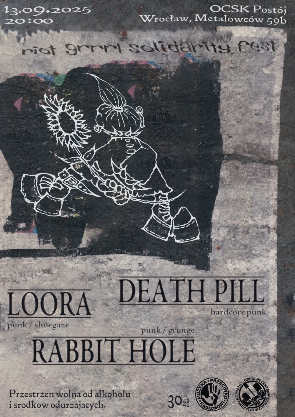 MUZYKA PRZECIWKO RASIZMOWI: RIOT GRRRL SOLIDARITY FEST