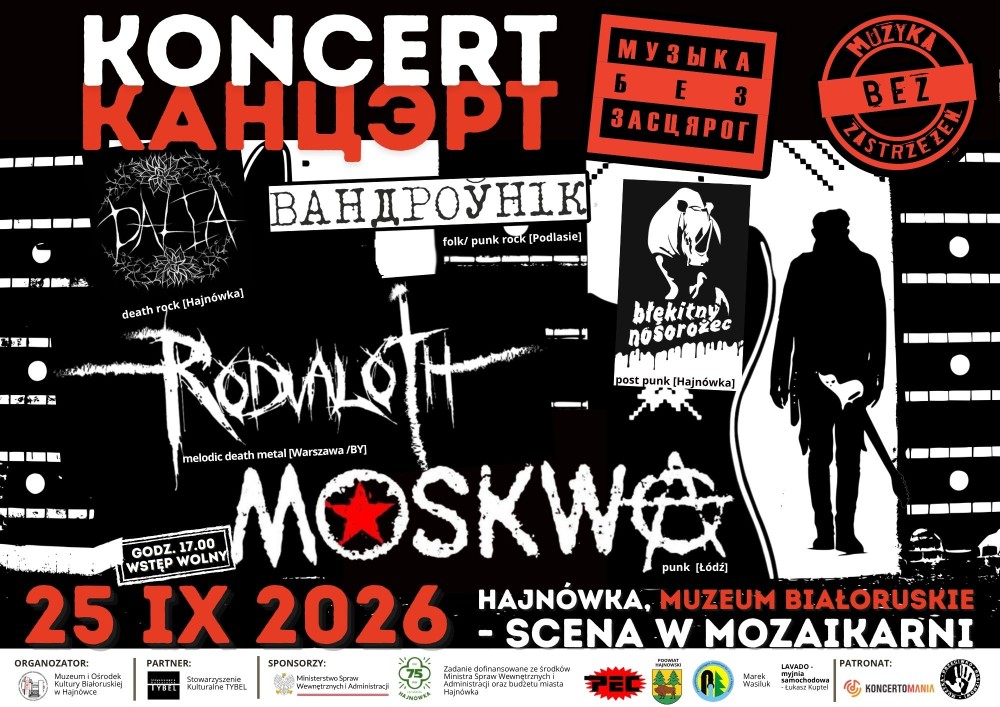 MUZYKA PRZECIWKO RASIZMOWI I MUZYKA BEZ ZASTRZEŻEŃ W HAJNÓWCE
