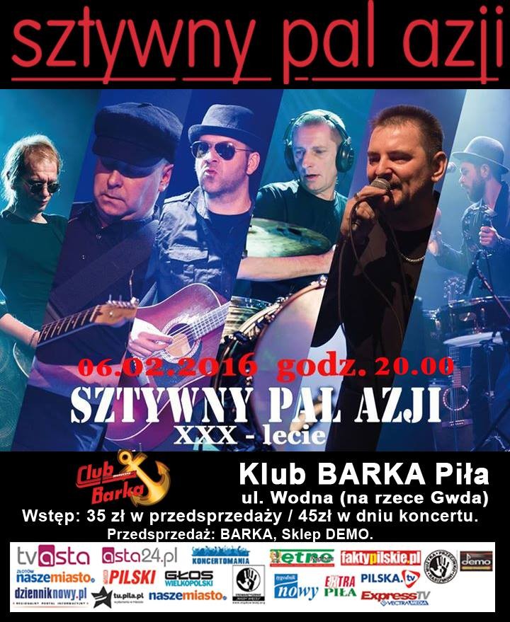 KONCERT ZESPOŁU SZTYWNY PAL  AZJI