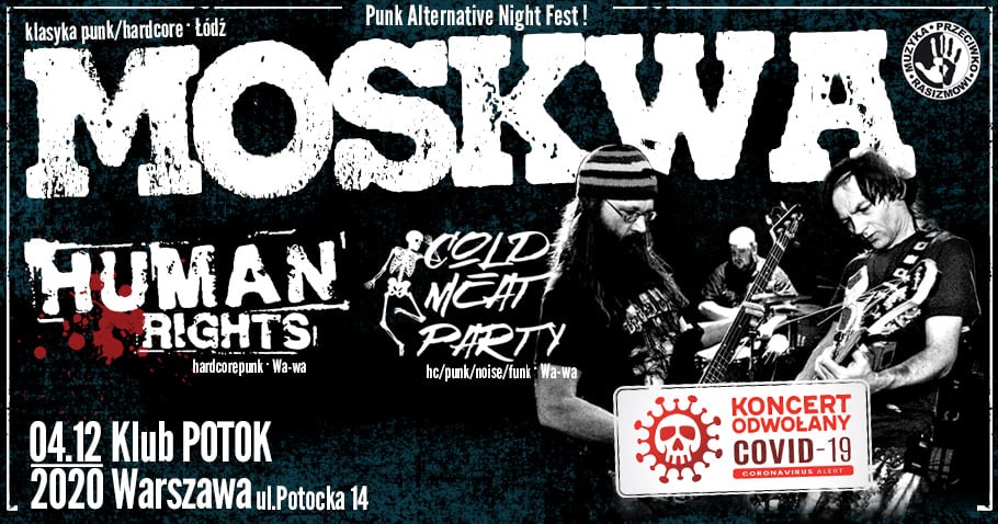 PUNK ALTERNATIVE NIGHT FEST ODWOŁANY