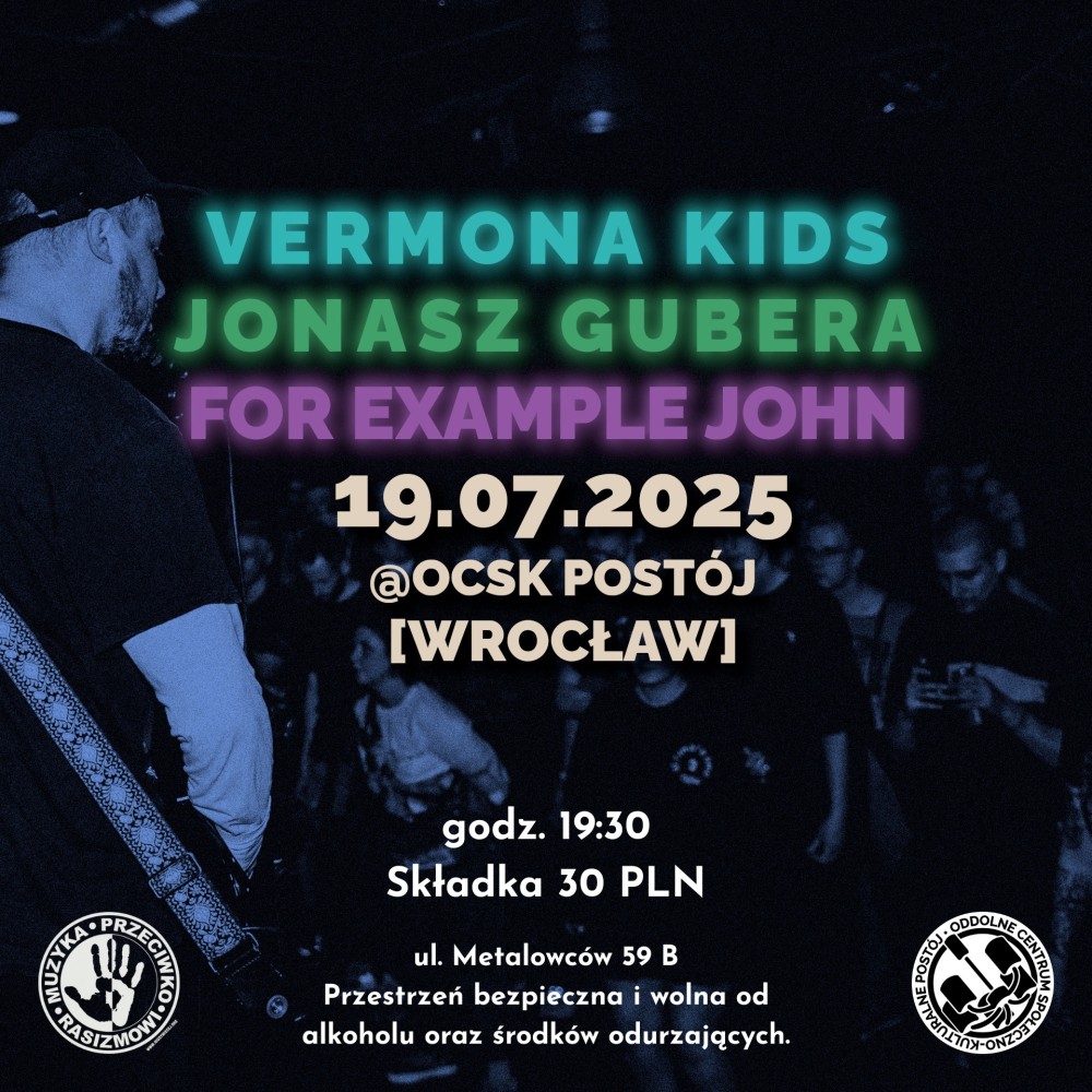 MUZYKA PRZECIWKO RASIZMOWI: ROCK SHOW WE WROCŁAWIU