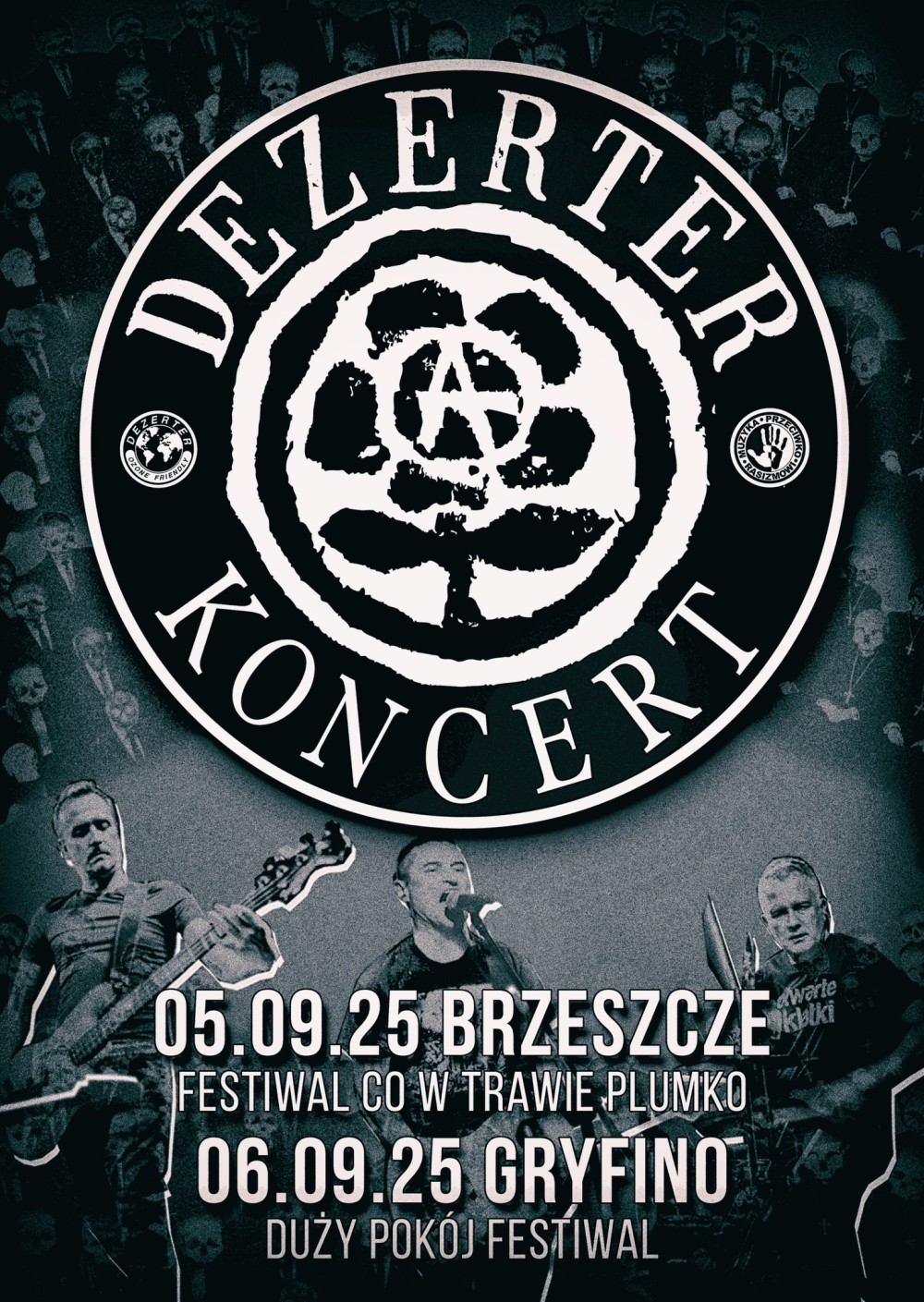 MUZYKA PRZECIWKO RASIZMOWI: DWA KONCERTY DEZERTERA NA ZAKOŃCZENIE LATA 