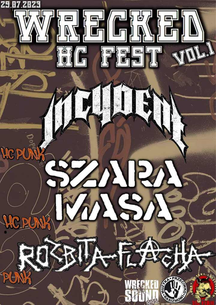 MUZYKA PRZECIWKO RASIZMOWI: WRECKED HC FEST