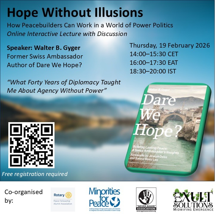 HOPE WITHOUT ILLUSIONS. ONLINE INTERACTIVE LECTURE WITH DISCUSSION 
