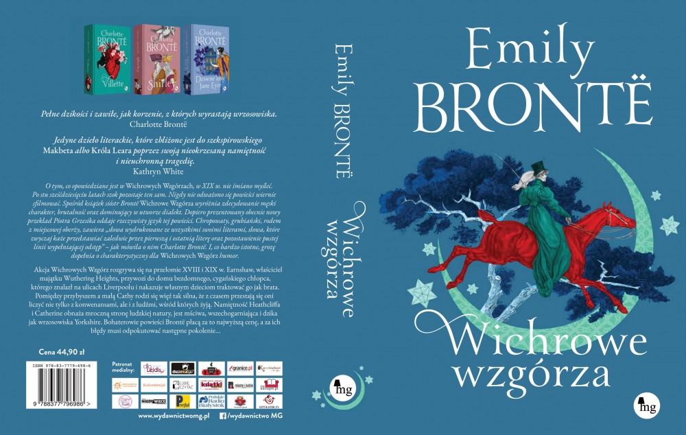 PATRONAT STOWARZYSZENIA „NIGDY WIĘCEJ”:  EMILY BRONTË „WICHROWE WZGÓRZA”