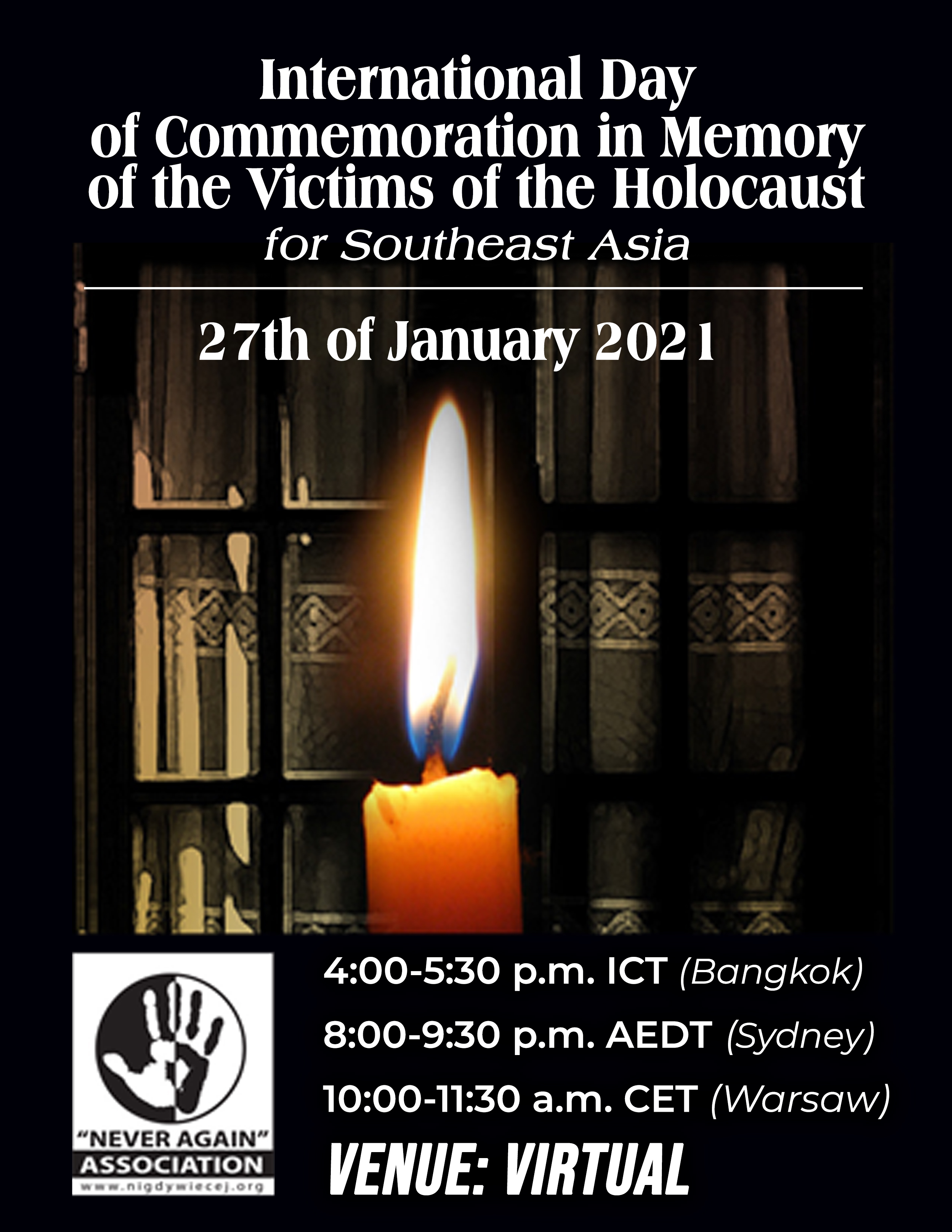 HOLOCAUST COMMEMORATION AND COUNTERING GENOCIDE DENIAL IN SOUTHEAST ASIA