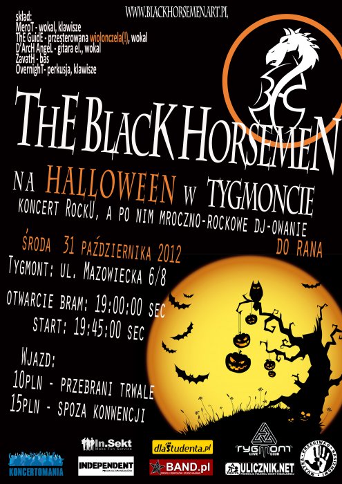 THE BLACK HORSEMEN - HALLOWEEN SHOW