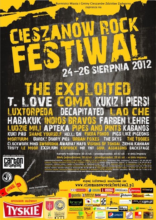 CIESZANÓW ROCK FESTIWAL 2012