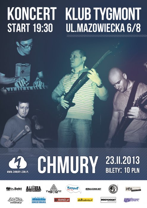 KONCERT ZESPOŁU CHMURY