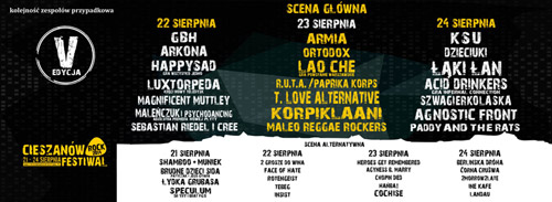 CIESZANÓW ROCK FESTIWAL 2014