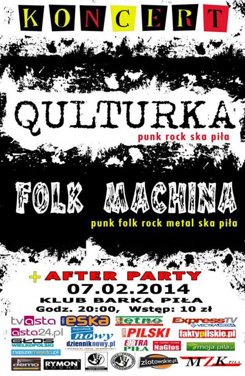 KONCERT ZESPOŁÓW: QULTURKA I FOLK MACHINA