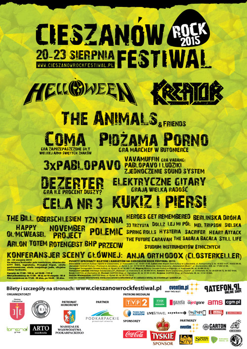 CIESZANÓW ROCK FESTIWAL 2015
