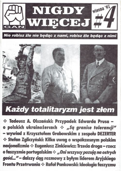 Magazyn „NIGDY WIĘCEJ”nr 4