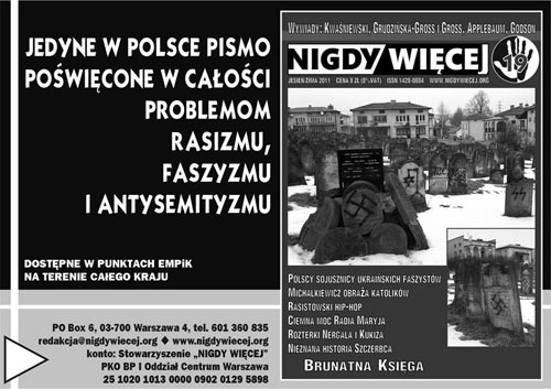 „NIGDY WIĘCEJ” nr 19